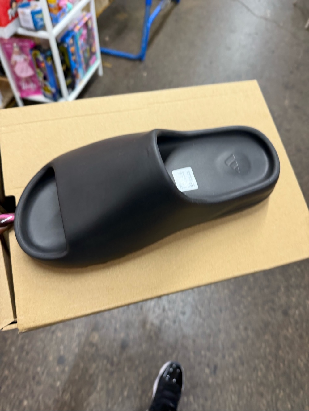 Yeezy Black Slides